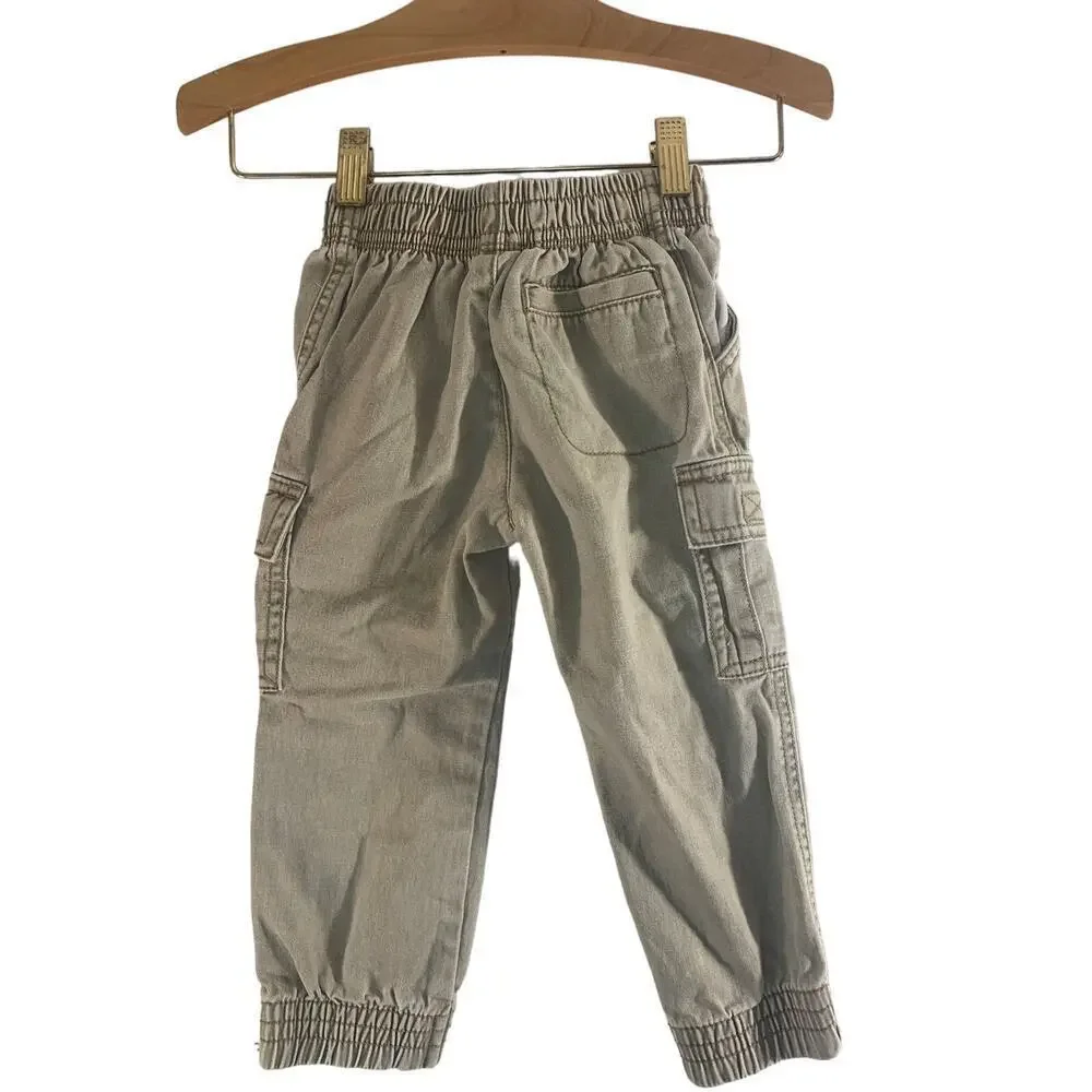 CARTER’S Boy’s Cargo Joggers / Size: 2T