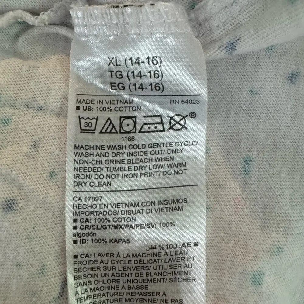 Old Navy Girl's Tank Tops and T-shirt Size XL / 14