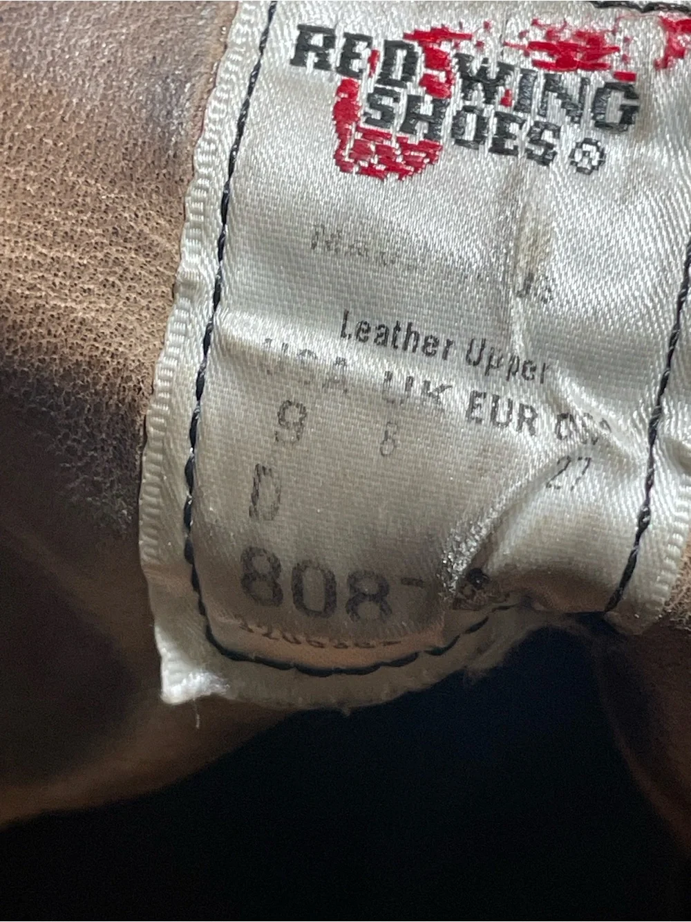 Red Wing gently used