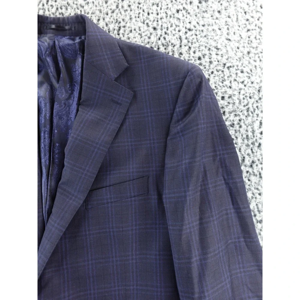 Loro Piana windowpane double