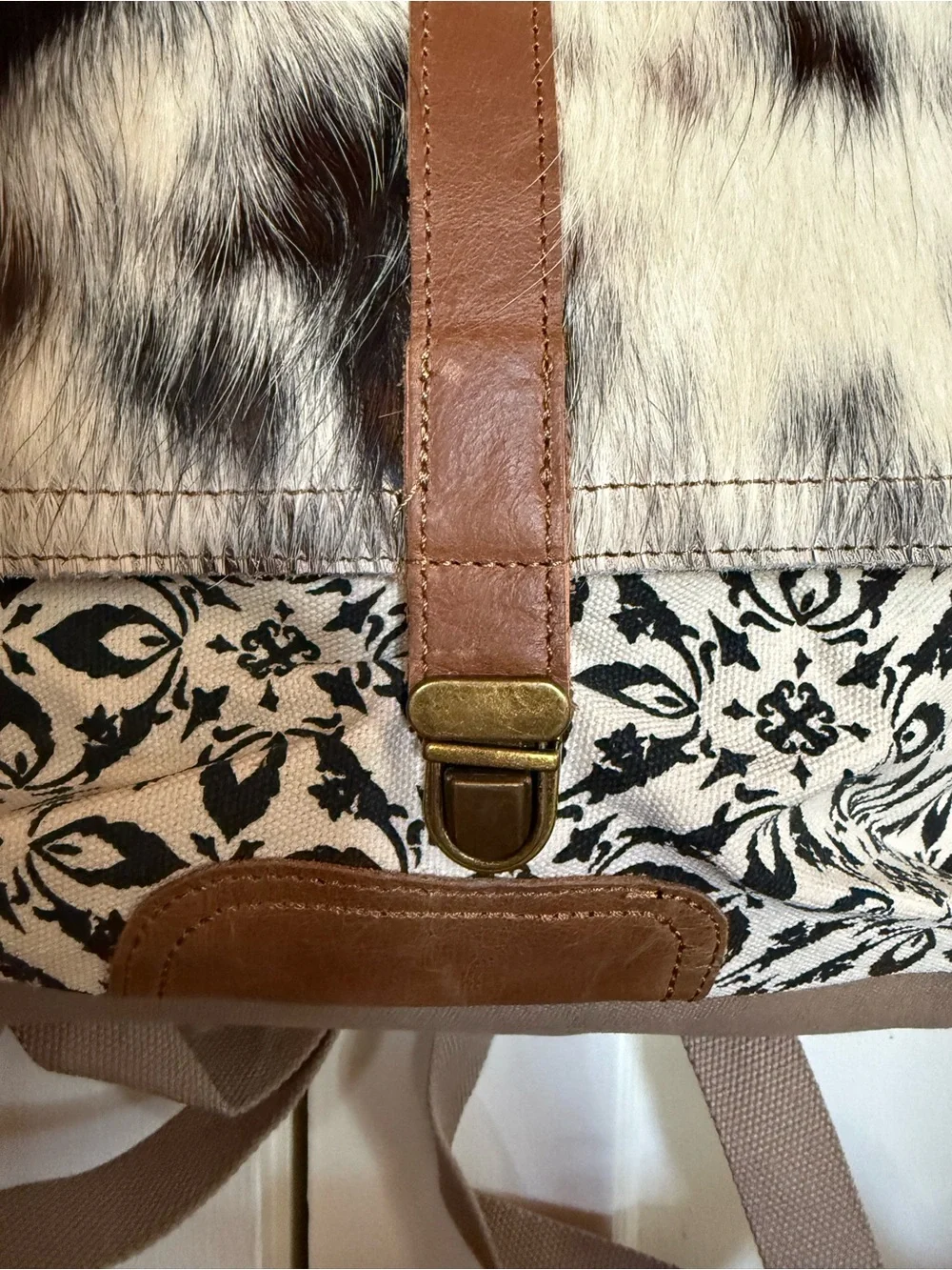 ANNGOTI use patterned brown