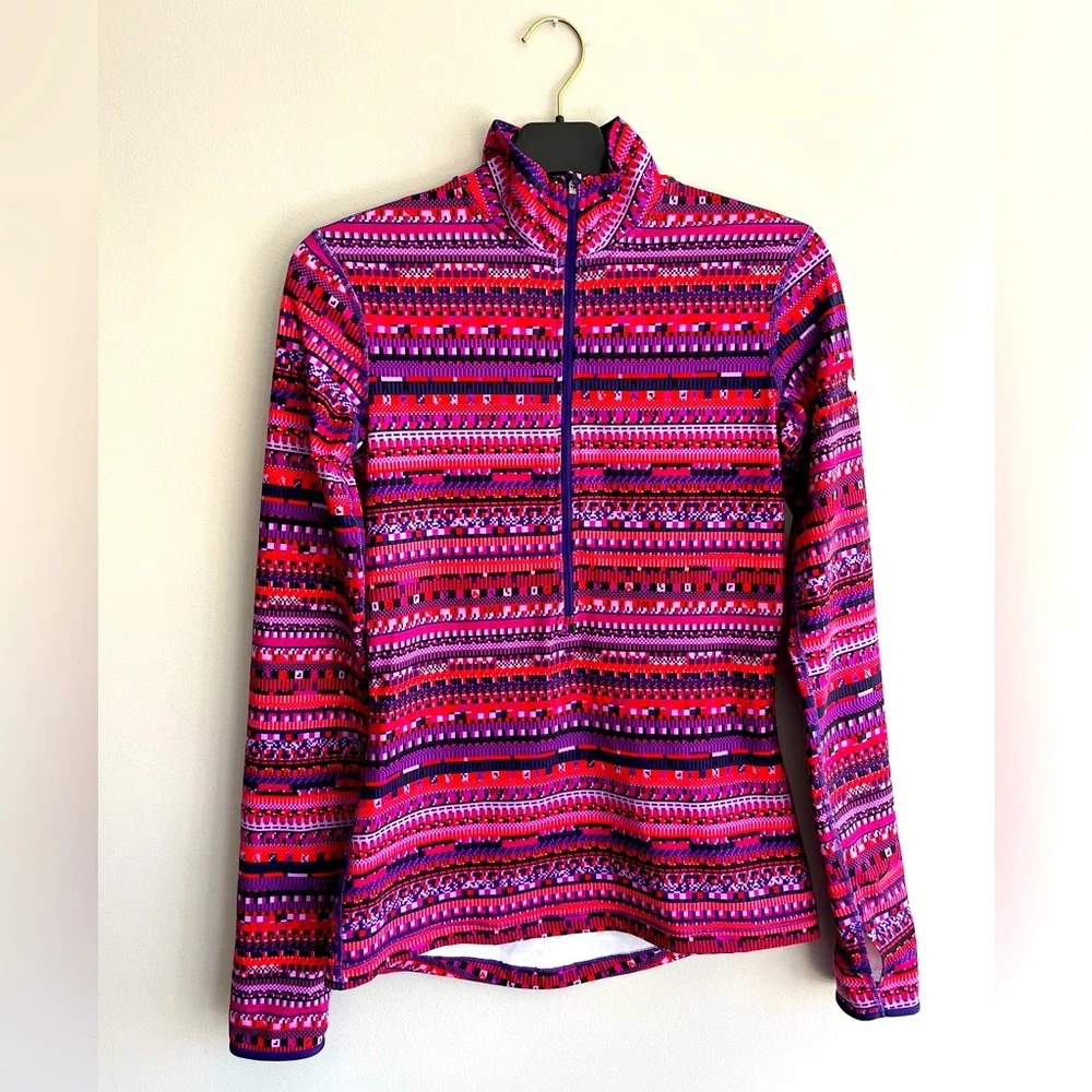 Nike Colorful Striped Pullover size Small