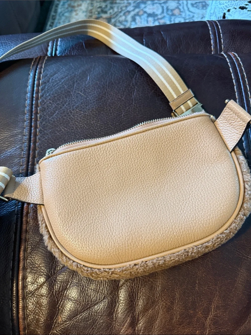 kate spade plush faux