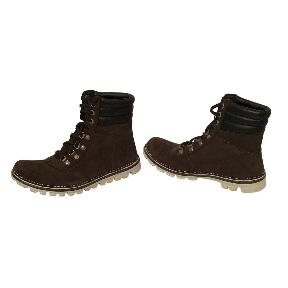 Timberland Women's 6‎ In Conan's Lace Up Dark Brown Suede Ankle Hiking Boots
