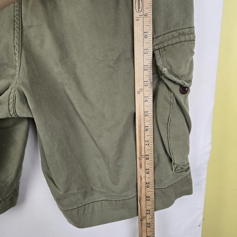 Polo Ralph Lauren Cargo Shorts Mens 38 Olive Green Military