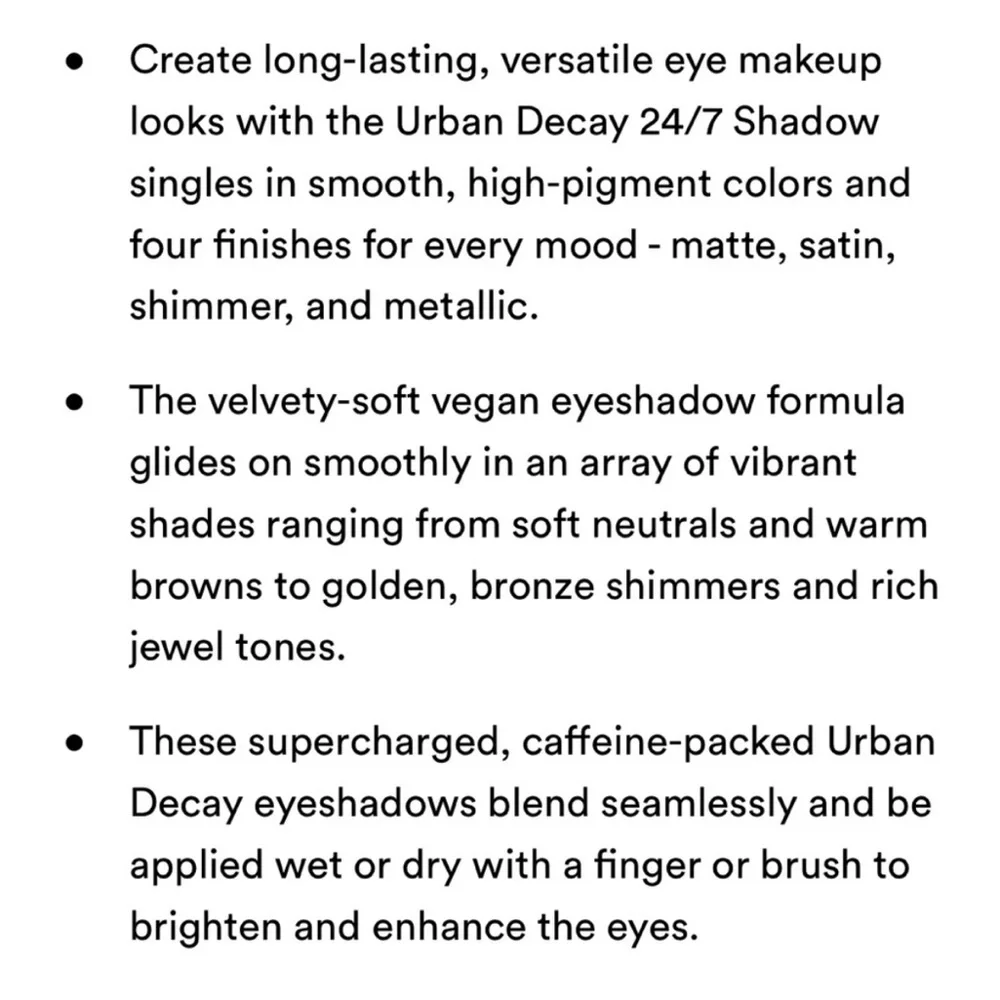 Urban Decay brand new
