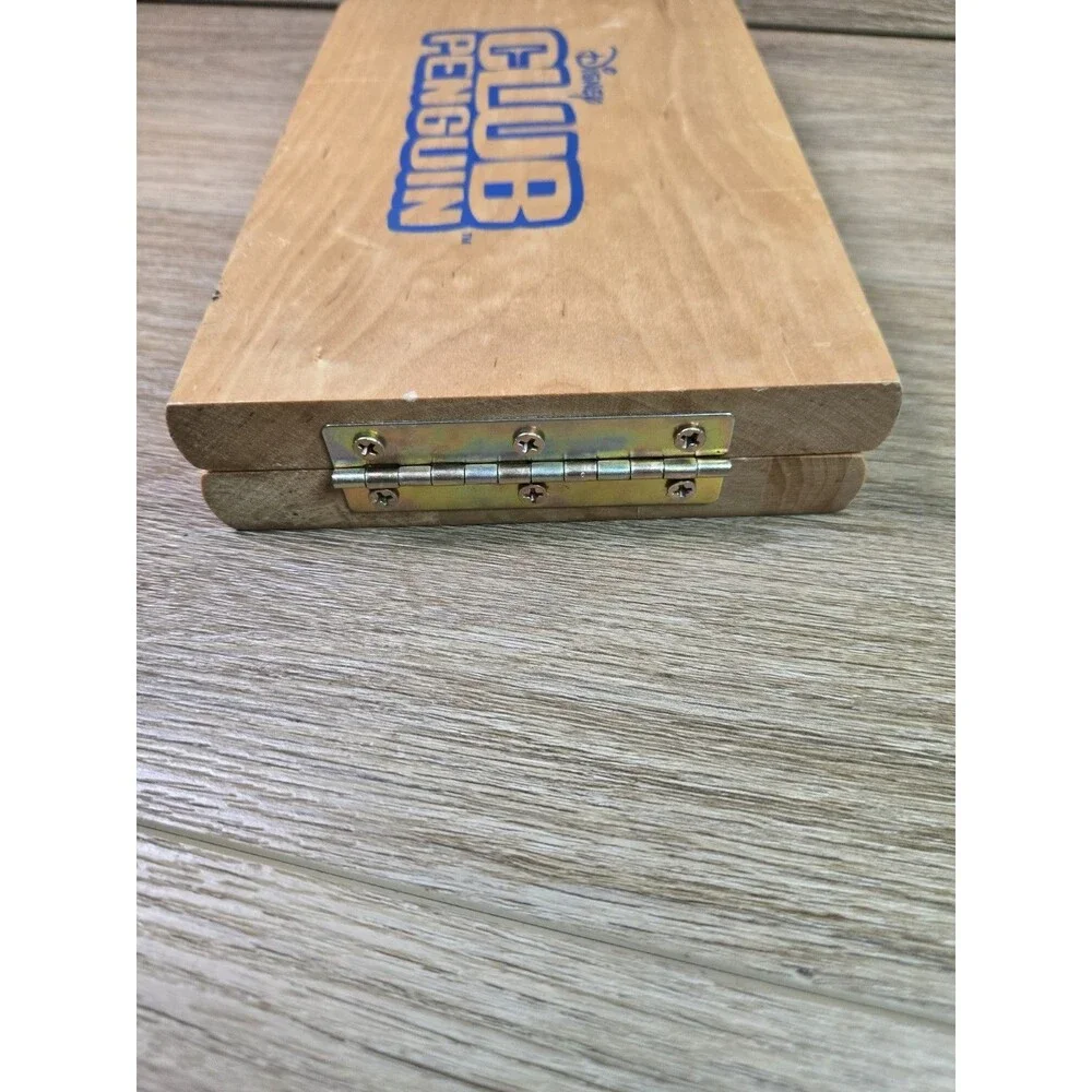 Disney Club Penguin Mancala Wooden Board Game by Cardinal (Missing 1) Y2k