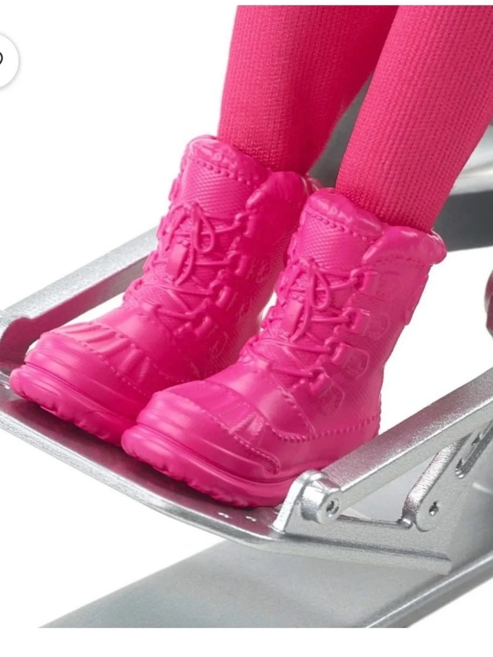 Barbie skier winter factory
