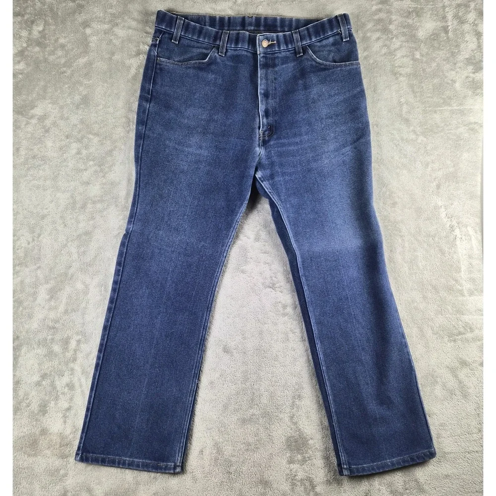 Vintage Levis 550 Relaxed Fit Jeans Men 40x30 Blue Straight Leg Orange Tab 05/99