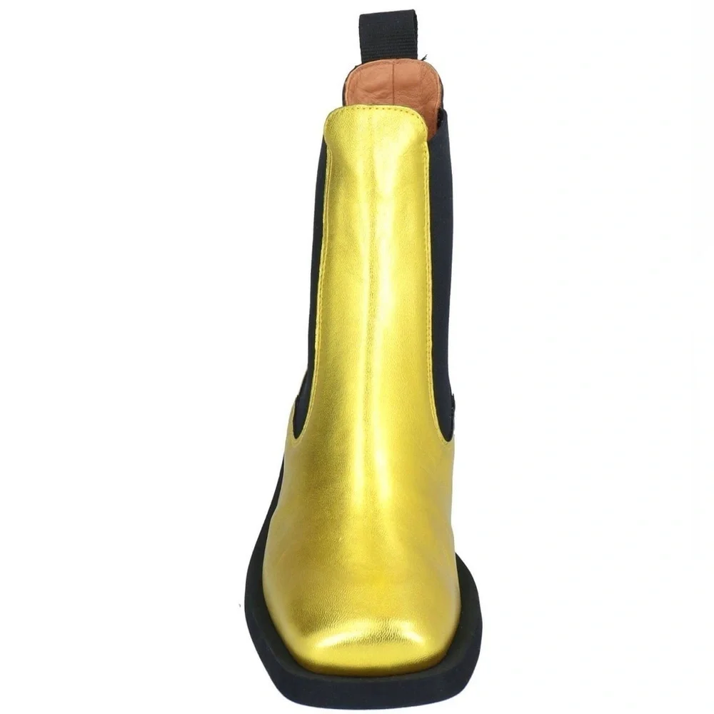 Ganni gold metallic