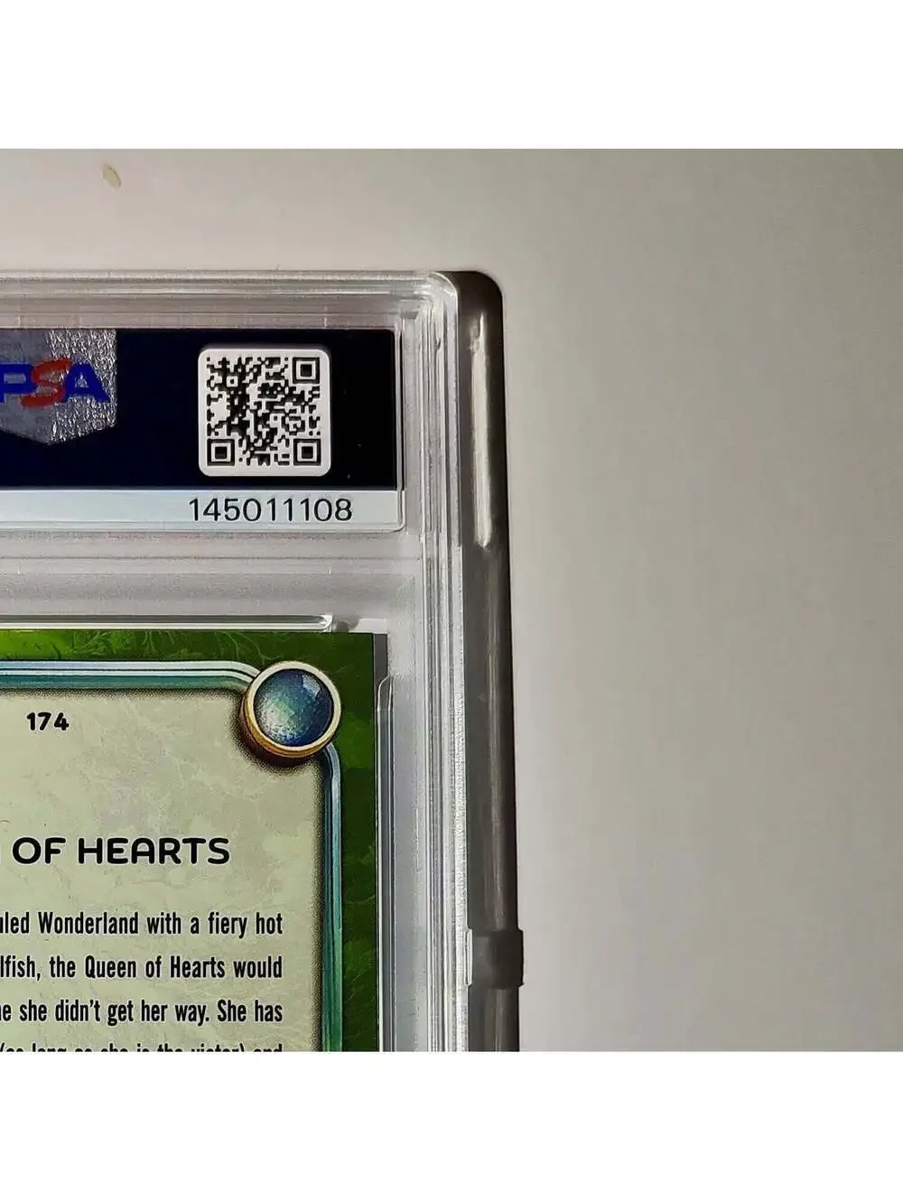 Queen of Hearts 2025 Topps Disney Wonder #174 Card Alice in Wonderland PSA 10