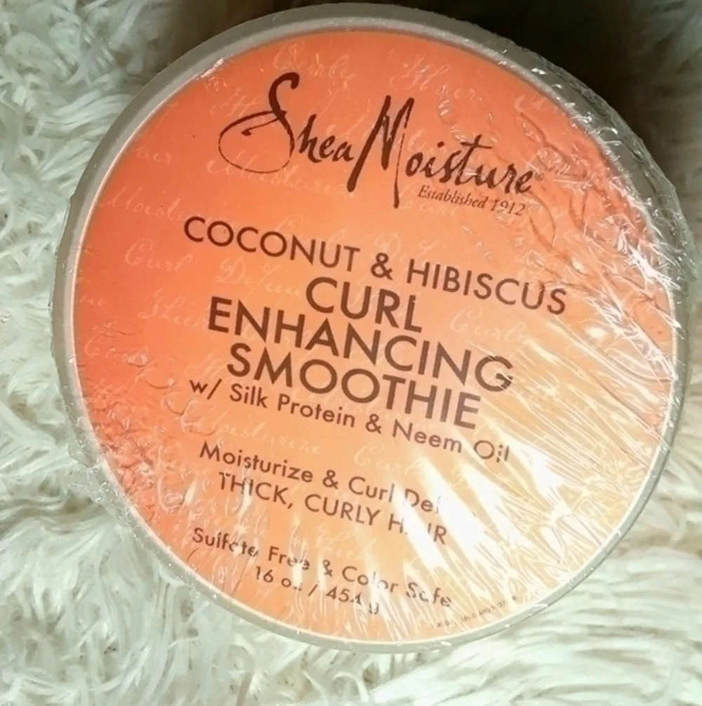 Shea Moisture package moisturizes shea