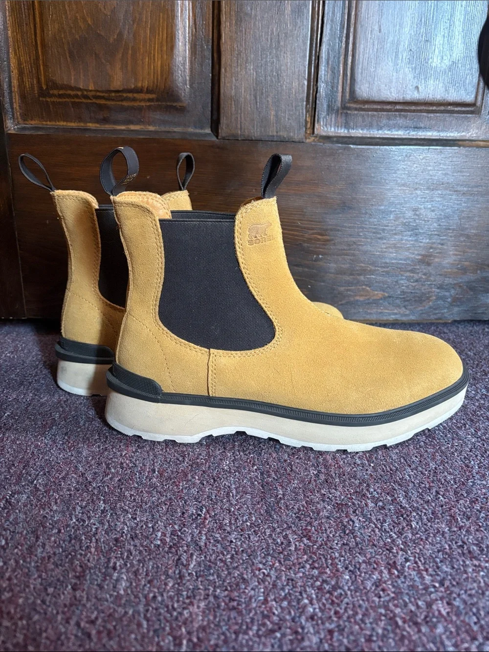 Sorel Leather Chelsea Boots