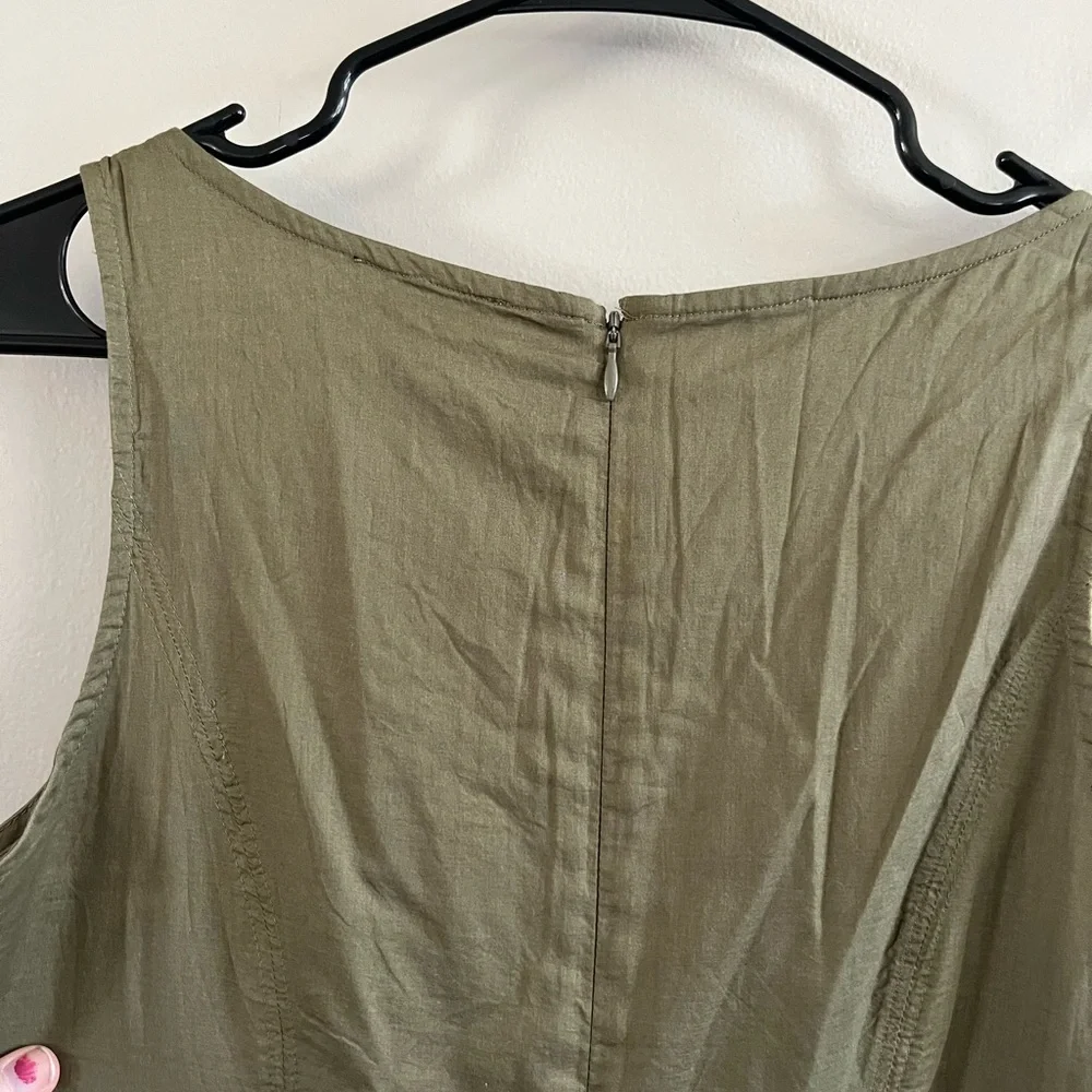 J. Crew sleeveless midi