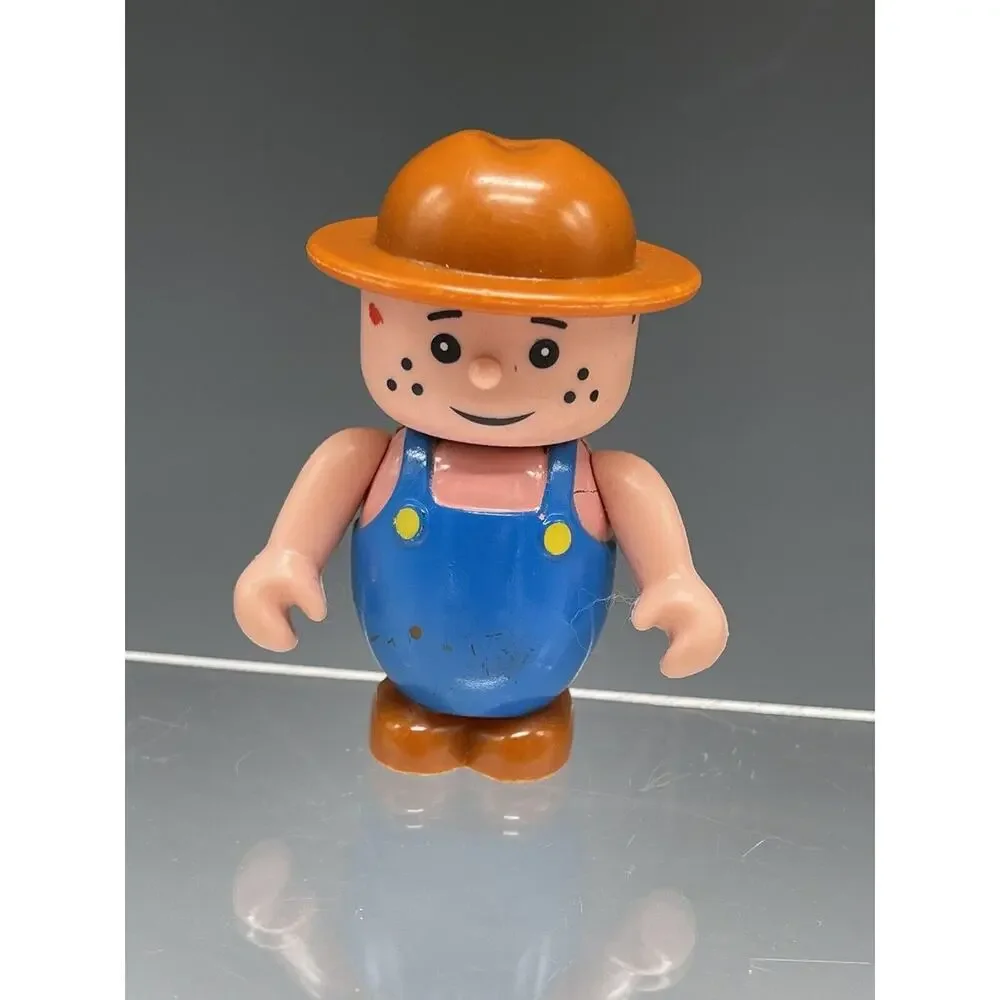 1984 Farmer Boy Toy Action Figure, 2 1/2 inch, Meritus Industries,‎ Thailand