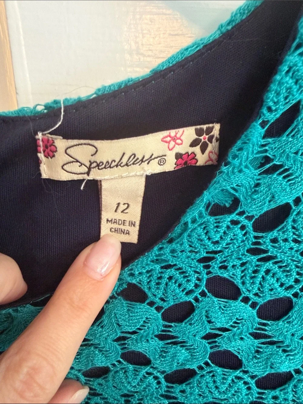 Speechless crochet lace