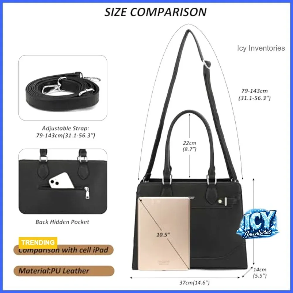 N/A structured tote