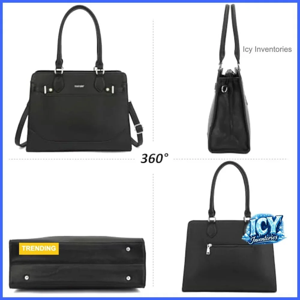 N/A structured tote