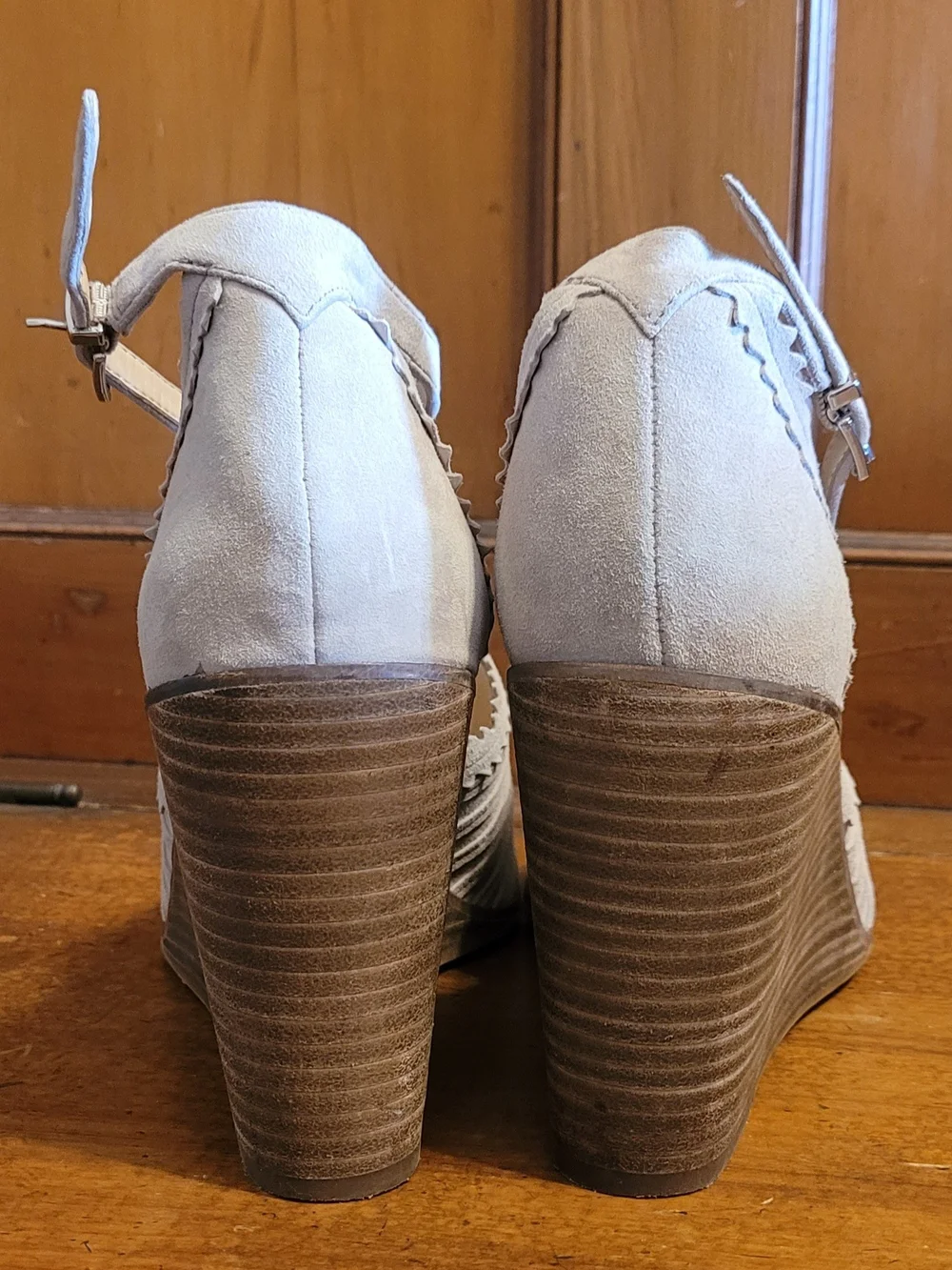 Vince Camuto suede upper