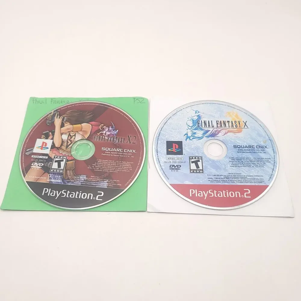 Playstation 2 Lot of 10 Games Grand Theft Auto Dead or Alive Final Fantasy X