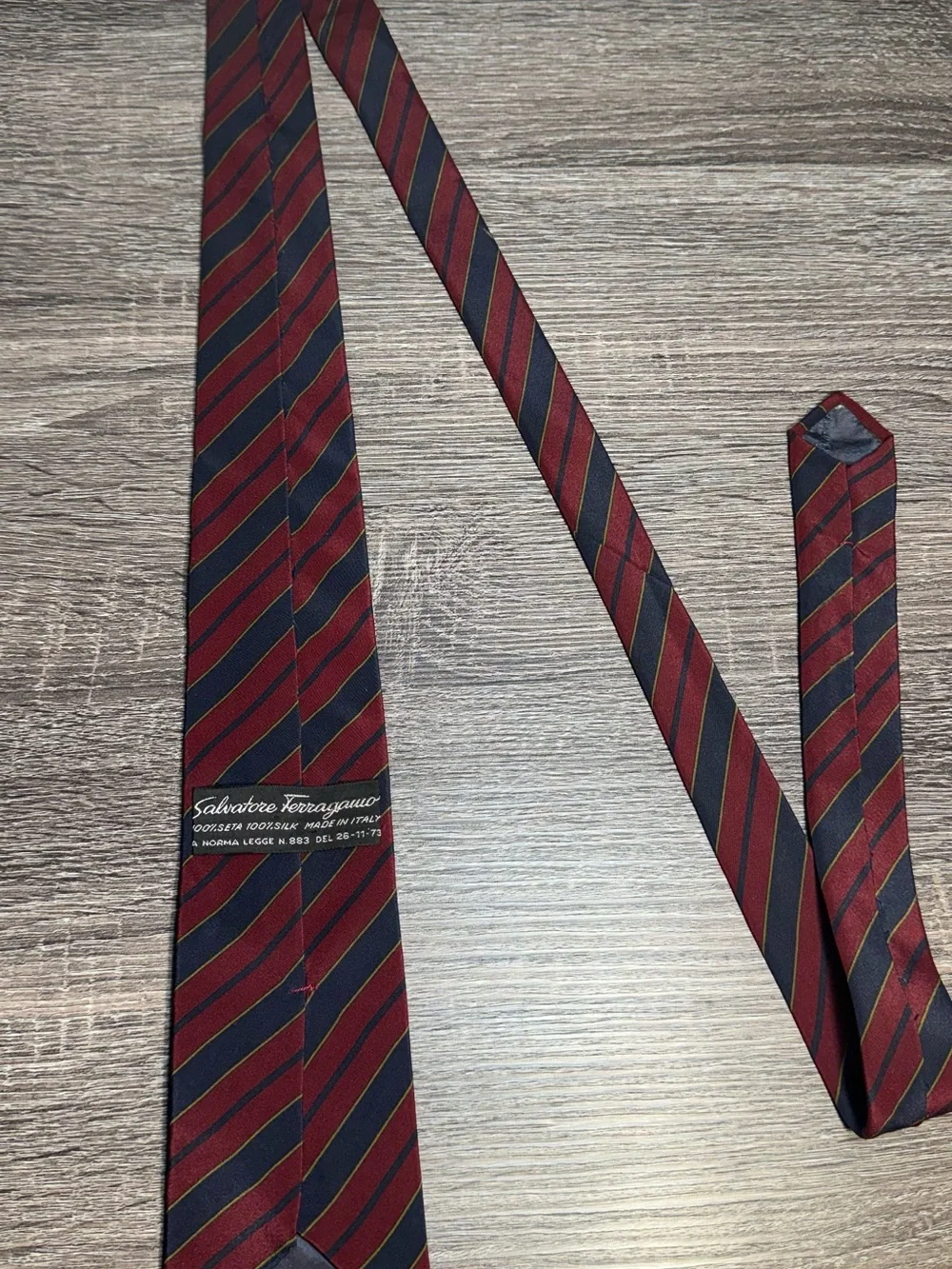 Salvatore Ferragamo refined diagonal