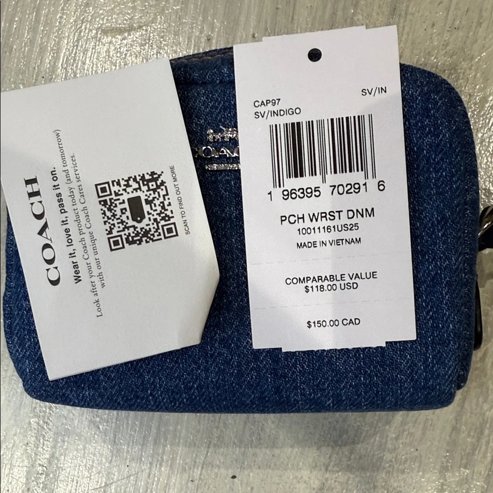Coach chic denim