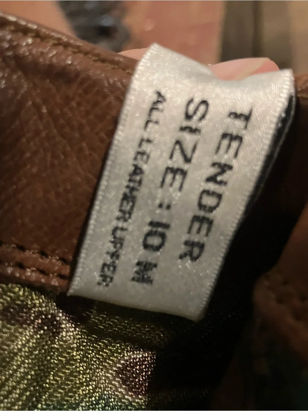 Brown Leather Vintage Western Ankle Boots Zodiac