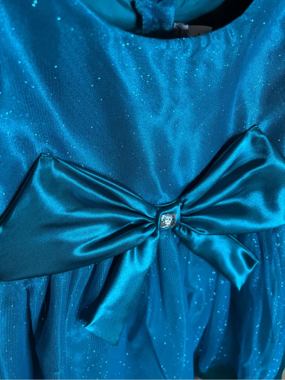 Sweet Heart Rose sleeveless teal