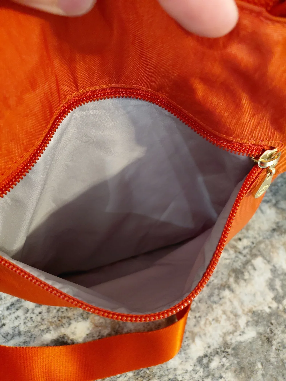 Baggallini orange nylon