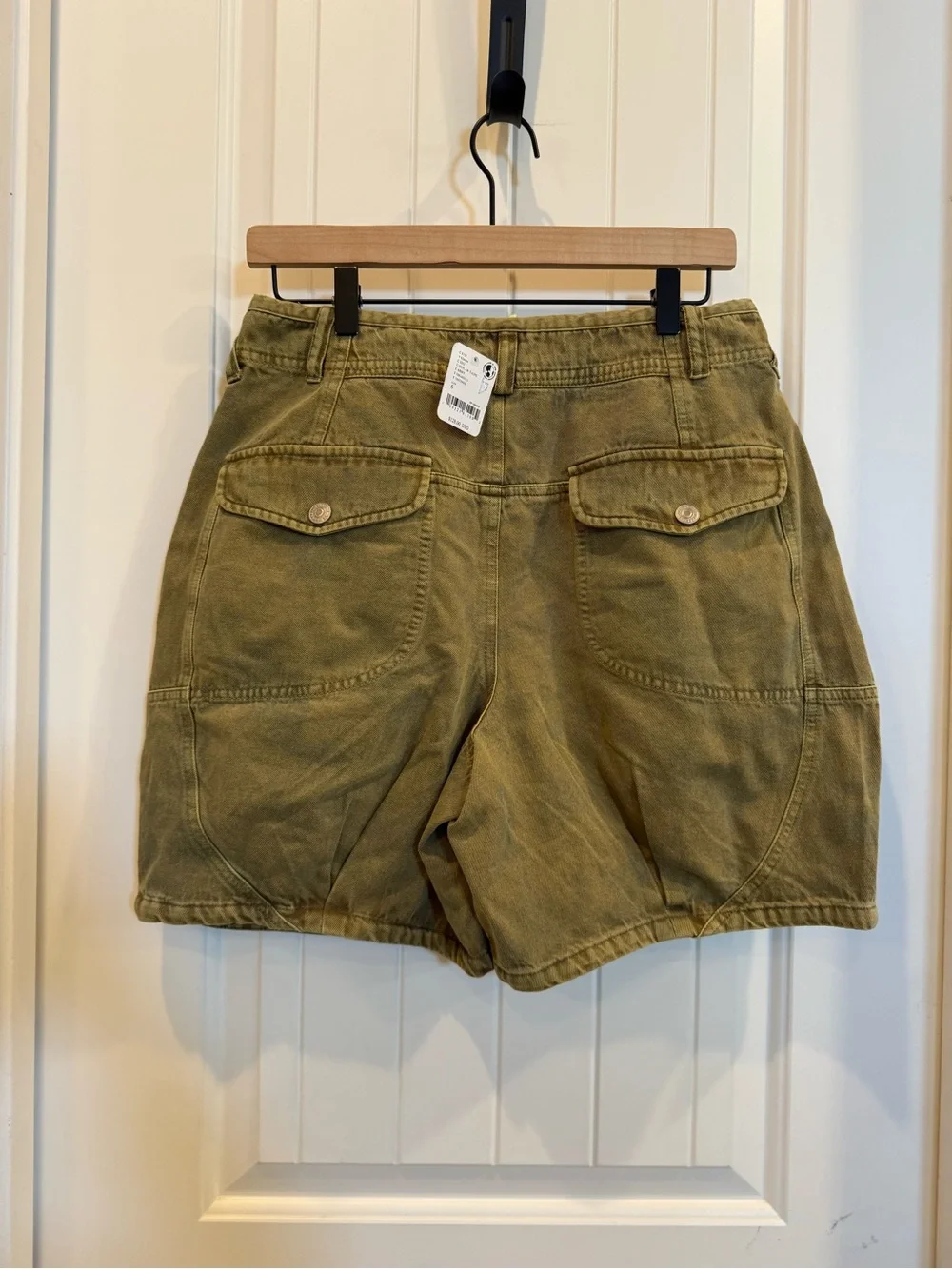 Free People Wild Rebel Barrel Shorts
