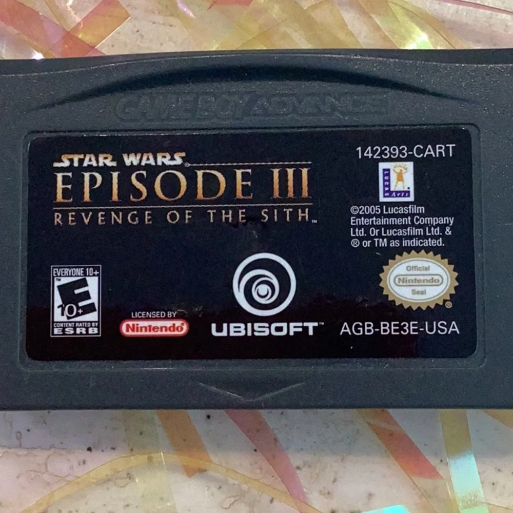 Star Wars Episode III Revenge Of The Sith Gameboy Advance Game Nintendo Game Boy