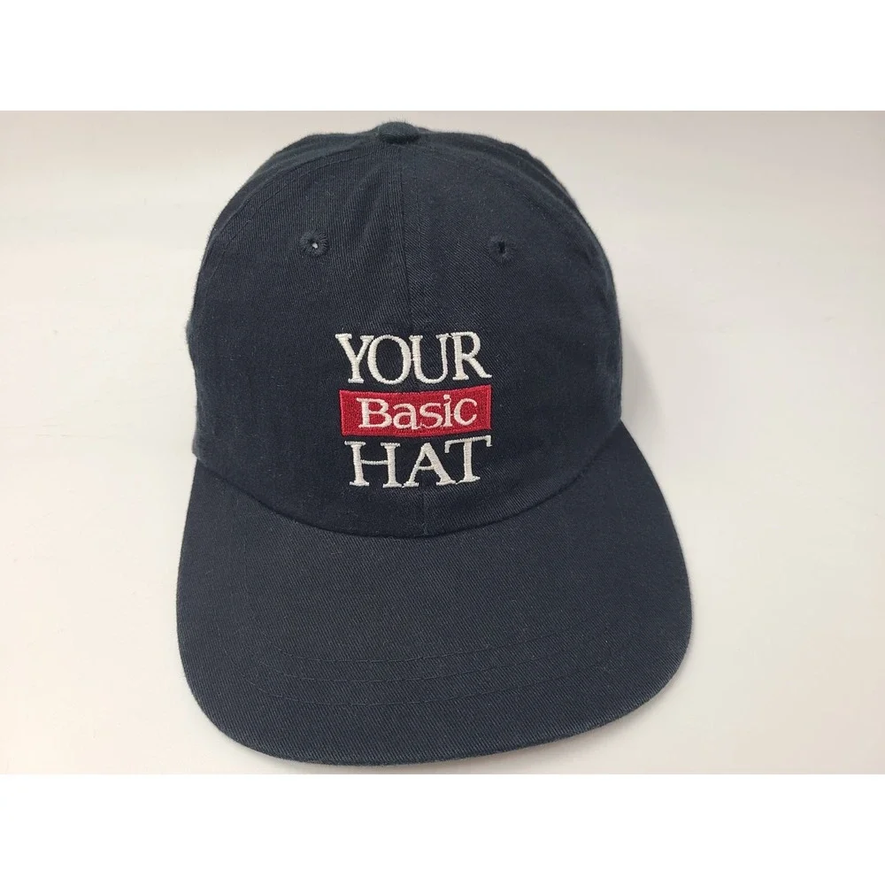 Vintage Your Basic Hat Cigarettes Snapback (Fits Small)‎ Cap Dad Men Women Black
