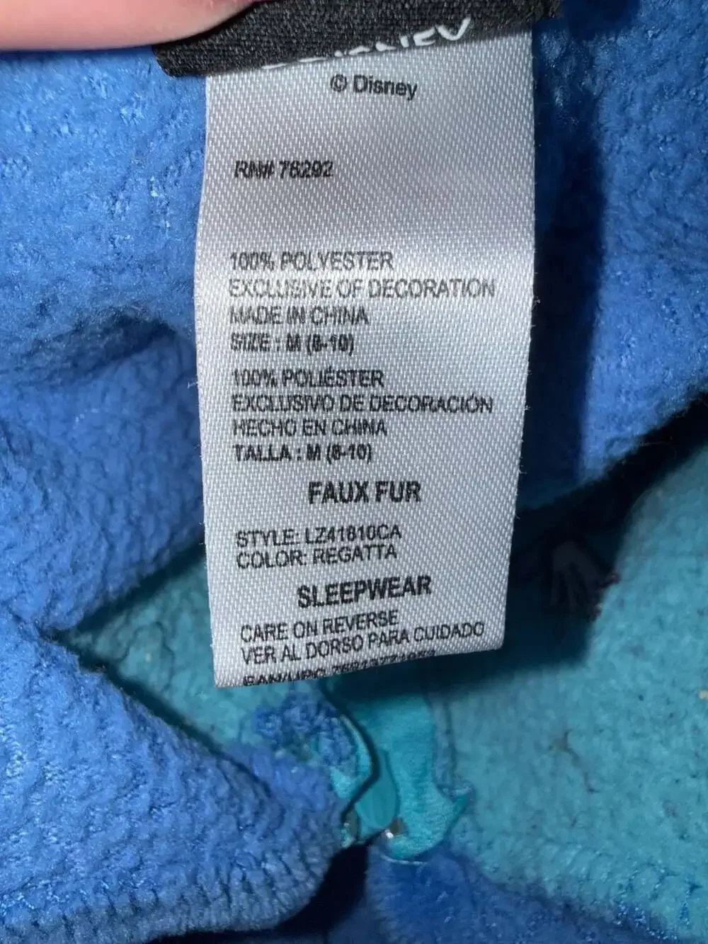 Disney Lilo & Stitch Scrump Sherpa Hooded Fleece Union Suit