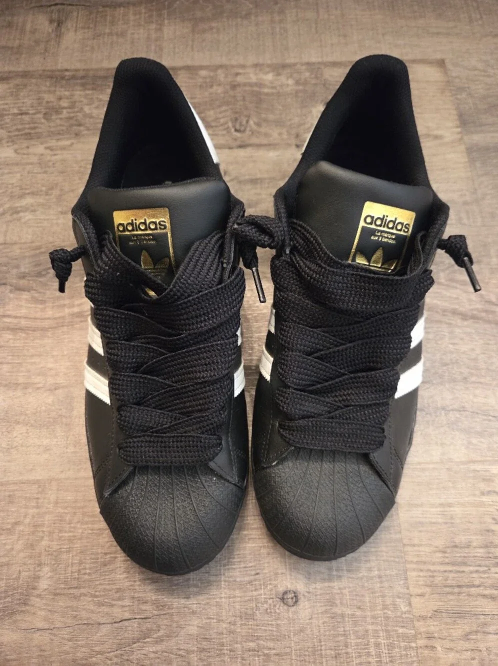 Adidas Superstar Original Low Core Black Size 11