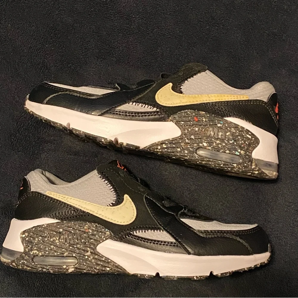 Nike Black & Gray Low-Top Air Max Sneakers