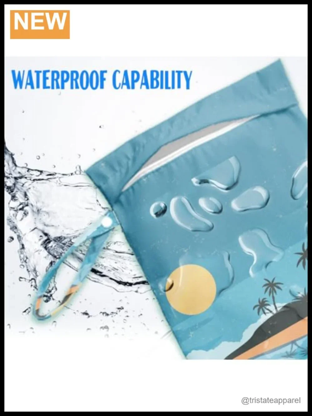 Wet Dry Bag for Swimsuit, Beach & Travel - Dual Compartment Leak-Proof