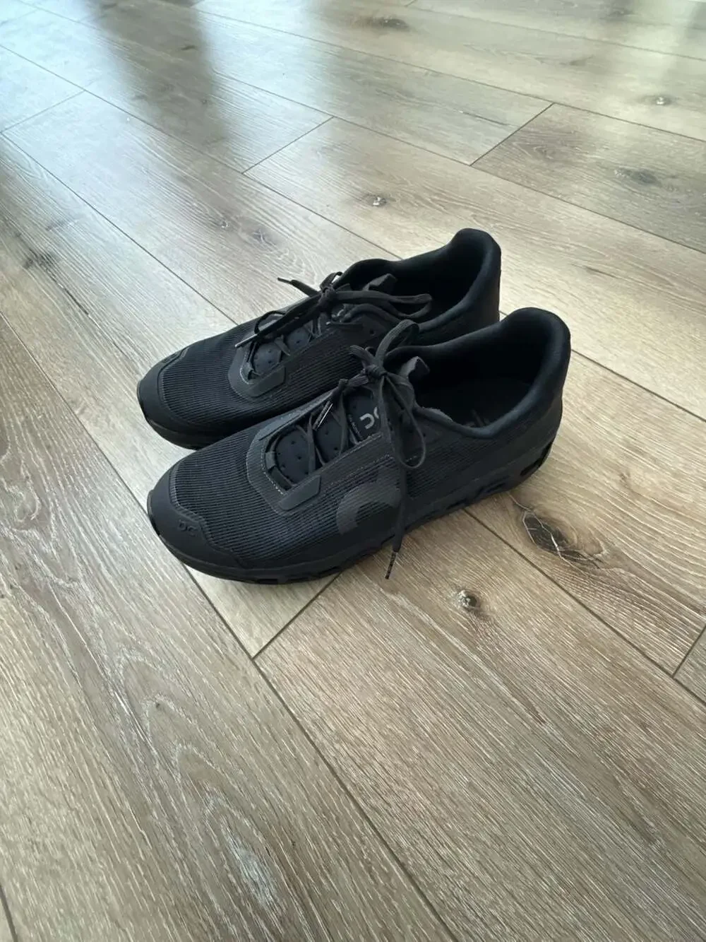 On Cloudmonster Void Running Shoes in Black