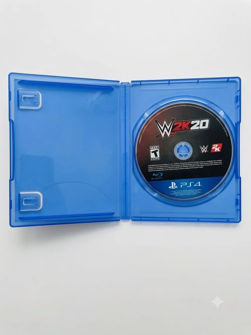 WWE 2K20 (PS4) Video Game - Blue Case
