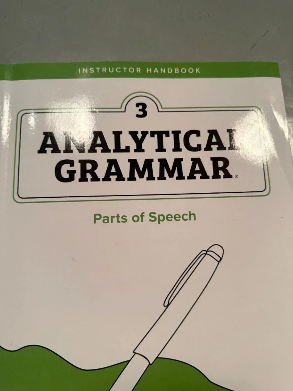 Demme Learning analytical grammar
