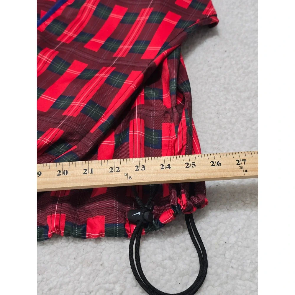 Nike‎ Giannis Coming to America Track Jacket Red Plaid Prince Akeem 2XL