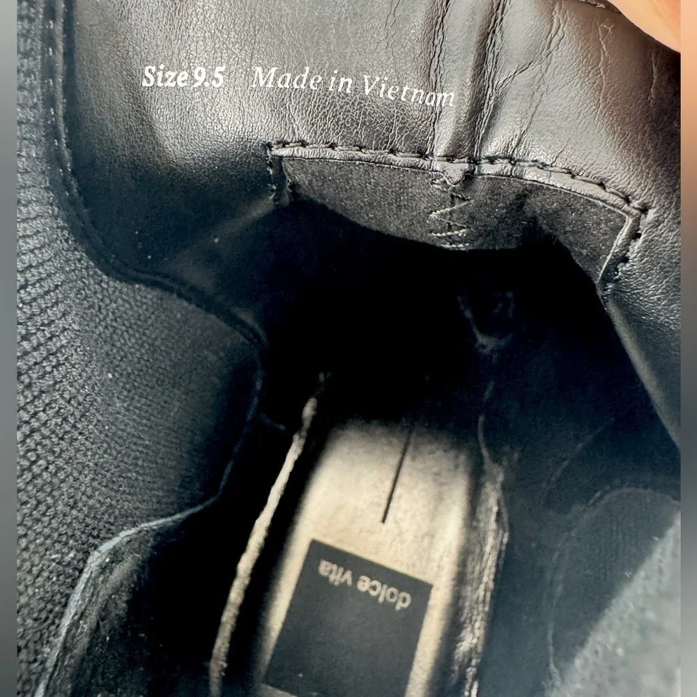 Dolce Vita black leather