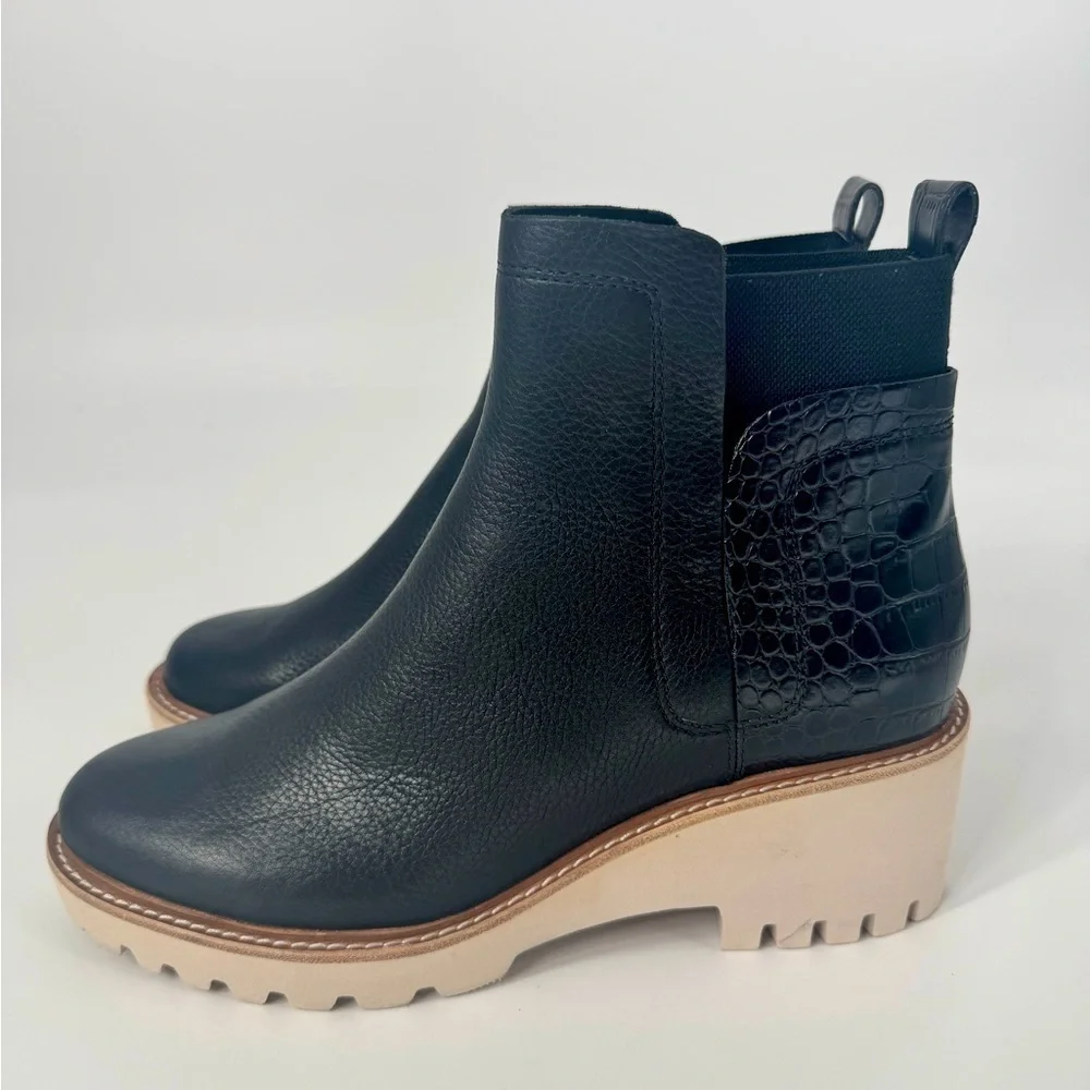 Dolce Vita black leather
