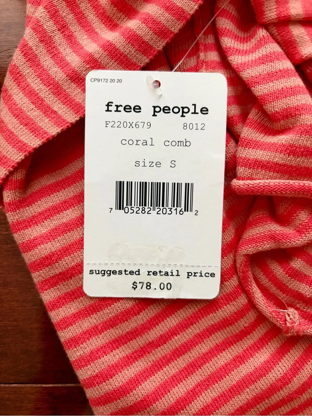 Free People 100% cotton
