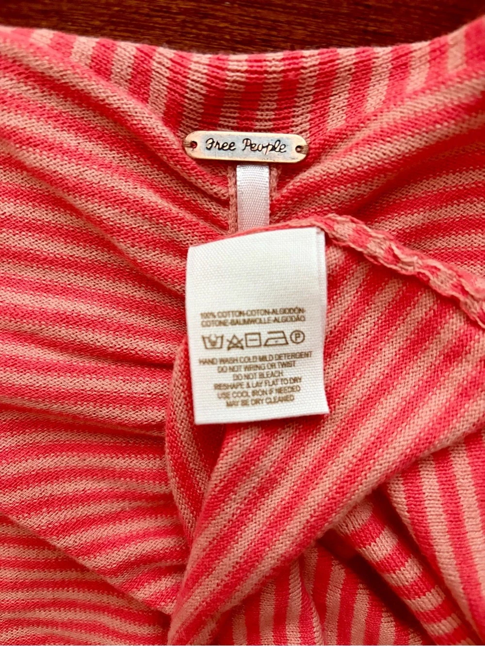 Free People 100% cotton