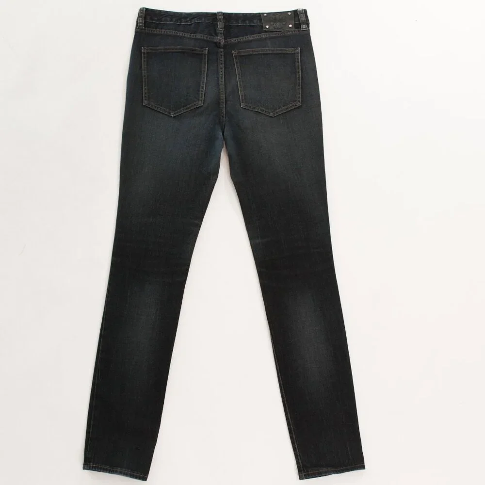 Jeans | Skinny | Tory Burch High Waist  | Quiet Luxury Capsule Dark Wash | 30
