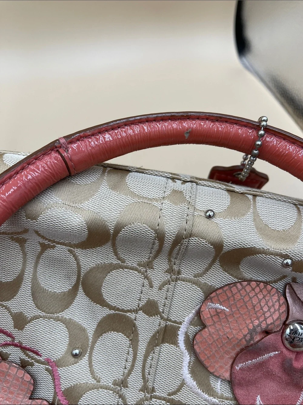 Coach stylish cream