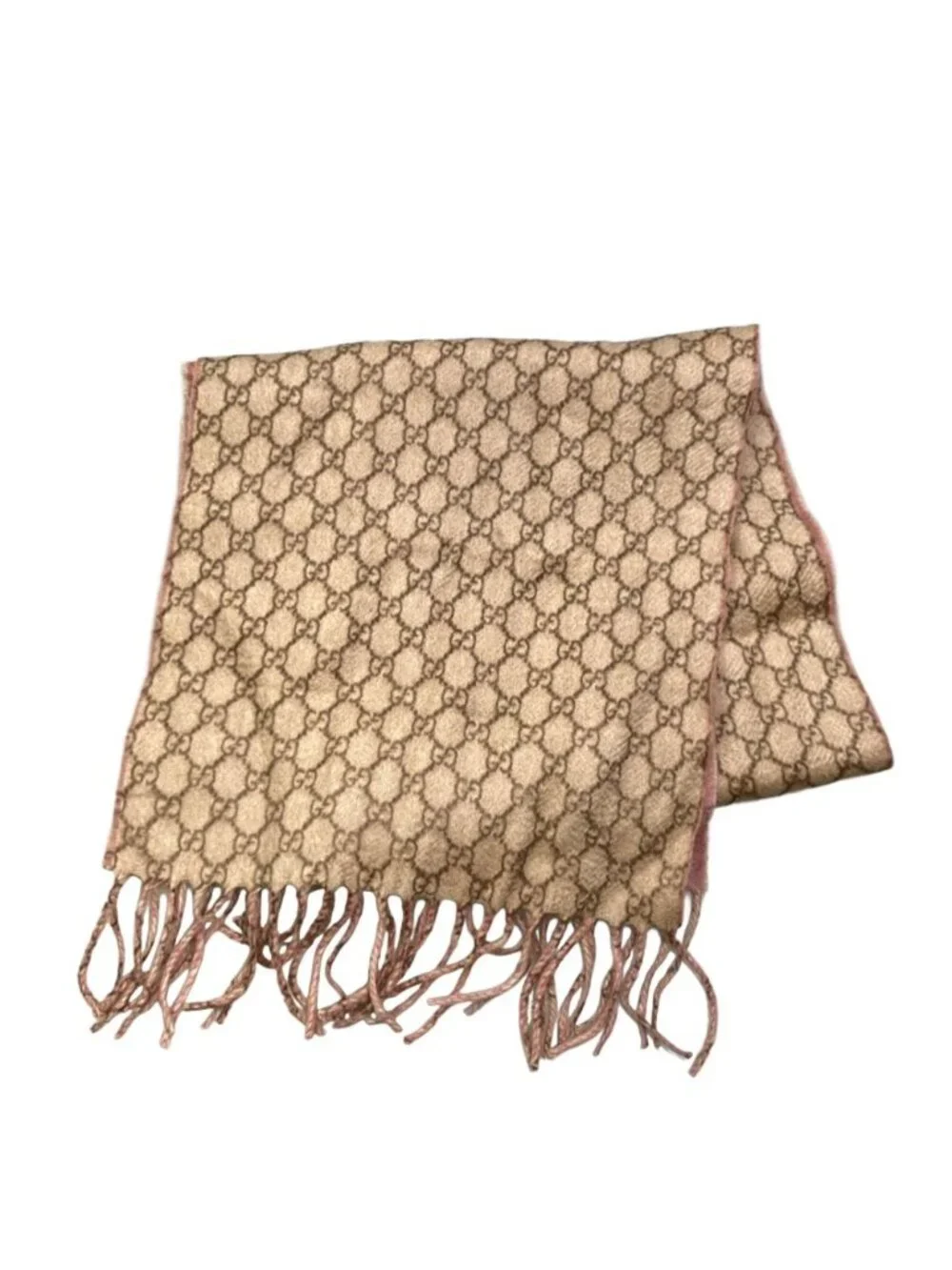 Gucci Scarf Cashmere Scarves Beige
