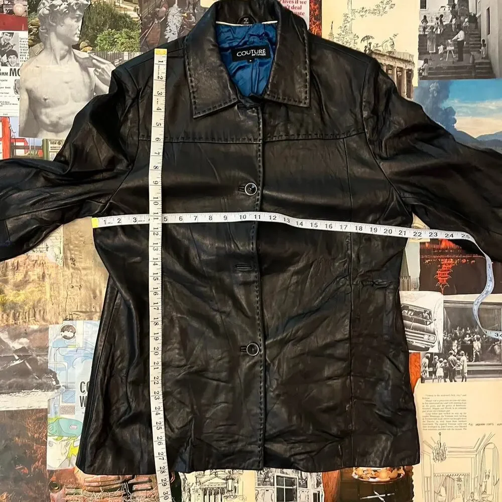Other black leather