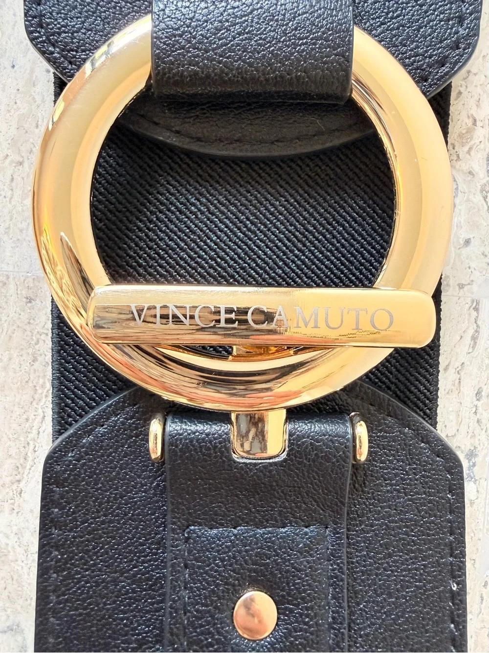 Vince Camuto wide black