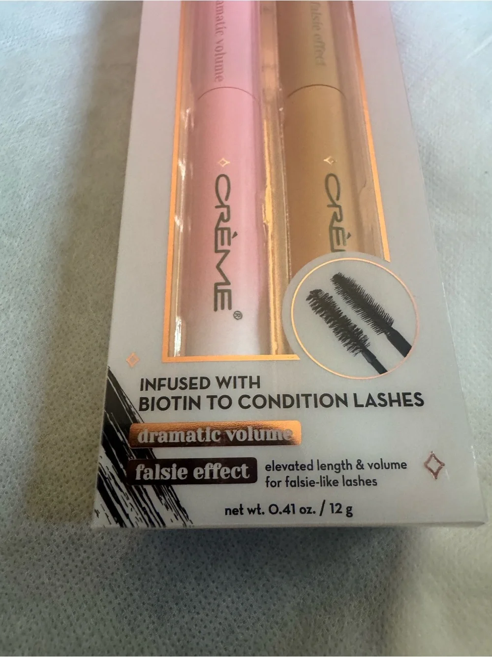 The Crème Shop 3D Mascara Dramatic Duo - Dramatic Volume & Falsie Effect